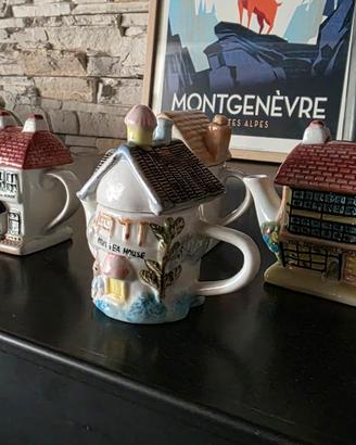 Casette in ceramica teiera 