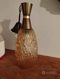 lampada in vetro da soffitto