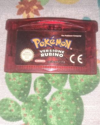 Pokémon Versione Rubino - GBA - Originale ITA - Ba