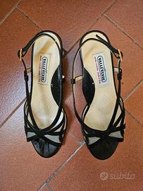 Scarpe donna in pelle nera n 38 Valleverde 