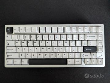 Tastiera meccanica wireless Wob Rainy75 Silver