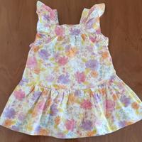 Vestito cotone Zara 3/4 anni fantasia floreale
