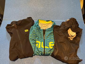 Alè ciclismo tre magliette