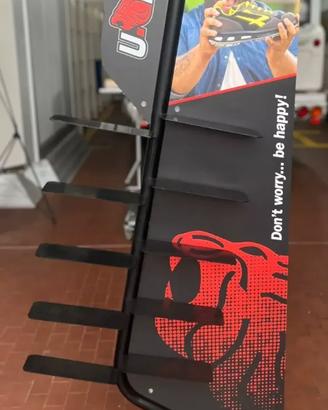 ESPOSITORE PER SCARPE UPOWER A PAVIMENTO 10 POSTI
