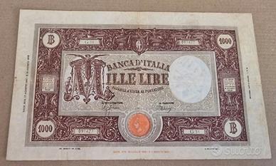 MILLE 1000 LIRE BARBETTI GRANDE M  01/08/1944