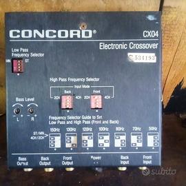 Crossover elettronico CONCORD