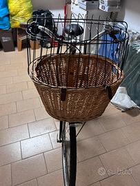 Cestino per bicicletta gatto o cane piccola taglia