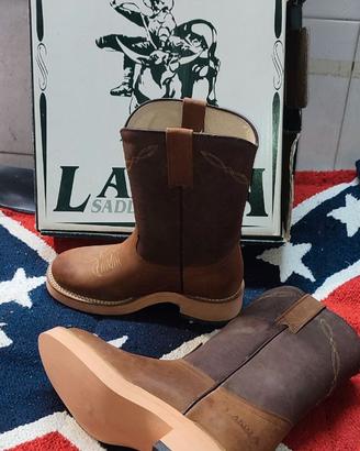 STIVALI WESTERN ROPING LAKOTA IN NABUK