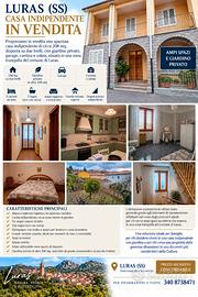Casa indipendente con ampio giardino