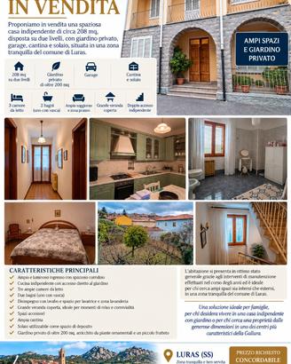 Casa indipendente con ampio giardino
