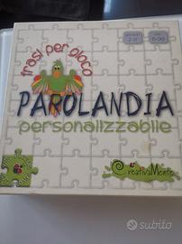 Parolandia (tutte le tessere, scatola, borsa) 