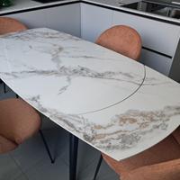 Tavolo allungabile in ceramica