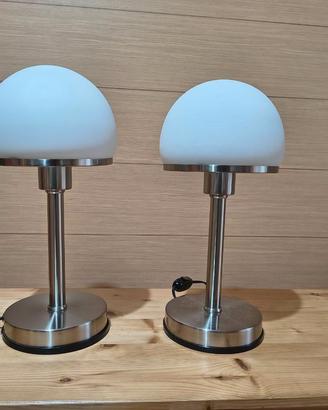 Coppia di lampade di design da tavolo o comodino