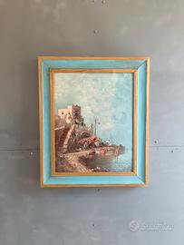 Dipinto Olio su Tavola A. GIORDANO 