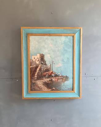 Dipinto Olio su Tavola A. GIORDANO 