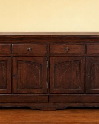 CREDENZA IN LEGNO 4 ante 4 cassetti stile CLASSICO