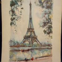 Stampe ad acquerello 1950