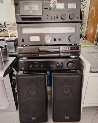 IMPIANTO STEREO COMPLETO TECHNICS serie ST-Z1