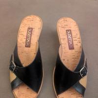 Ciabatte Zatteroni Susetta Cuoio e Sughero 38