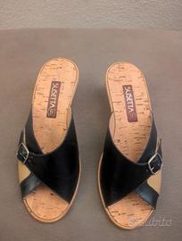 Ciabatte Zatteroni Susetta Cuoio e Sughero 38