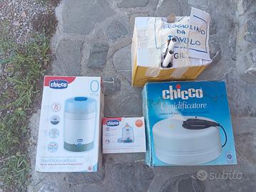 scaldapappa,umidificatore,sterilizzatore, sedia t.