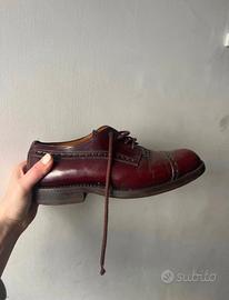 Scarpe Santoni artigianali in pelle