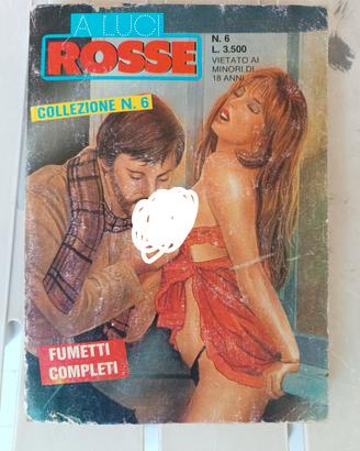 Collezione n. 6 a luci rosse fumetti E.P.P.