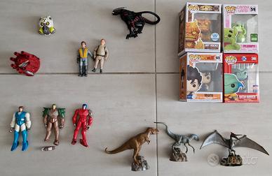 lotto giocattoli action figure - vintage - entra