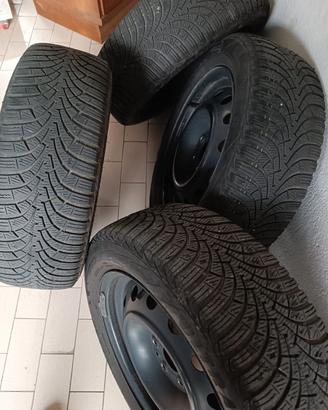 cerchi + pneumatici invernali 205/55/16 91T