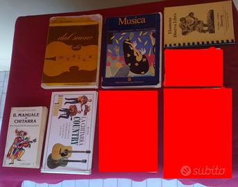 Libri musica teoria metodi chitarra basso tastiere