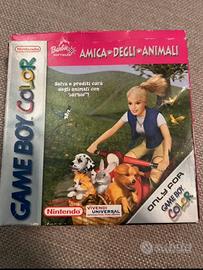 Gioco GameBoy"BARBIE AMICA DEGLI ANIMALI.