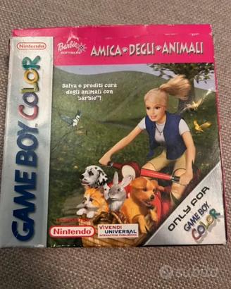 Gioco GameBoy"BARBIE AMICA DEGLI ANIMALI.