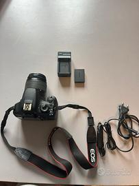 Canon EOS 1200D + tracolla + borsa originale