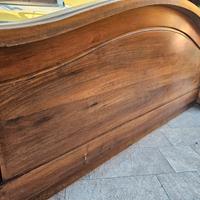 letto matrimoniale in massello di noce nazionale