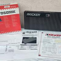 Amplificatore car audio vintage KICKER 80SS – NUOV