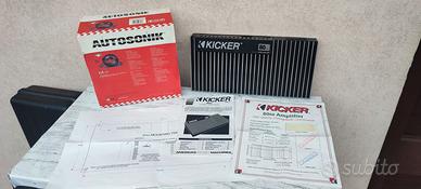 Amplificatore car audio vintage KICKER 80SS – NUOV
