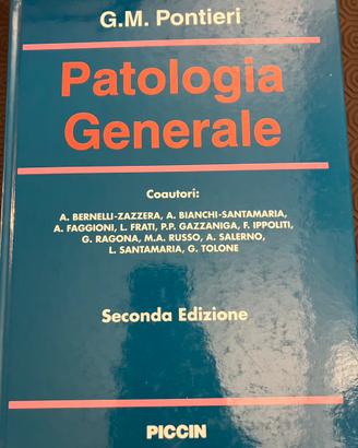Libro patologia generale - Pontieri