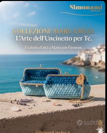 Borsa Pochette SIMONAMI CROCHET Handmade 