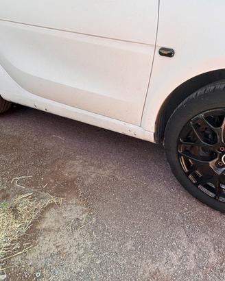 Cerchi smart 453 nero lucido