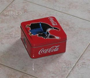 Box CocaCola vintage in metallo Originale