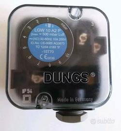 Pressostato differenziale DUNGS LGW 10 A2 P caldai