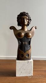Scultura bronzo Angelo Canevari