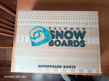 Tavola Snowb Salomon Riot 154 + scarponi Salomo 42