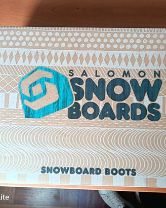 Tavola Snowb Salomon Riot 154 + scarponi Salomo 42
