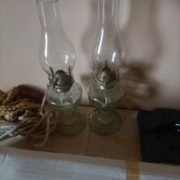 lumi a petrolio vintage
