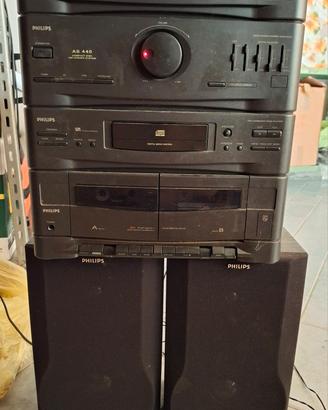 Impianto stereo Hi-Fi Philips AS440/20