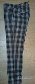 Pantalone  scozzese donna tg 42 lana 