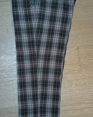 Pantalone  scozzese donna tg 42 lana 