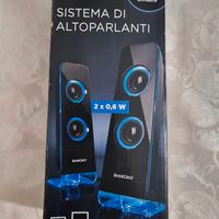 Sistema di altoparlanti Silvercrest SLB 1.2 C2