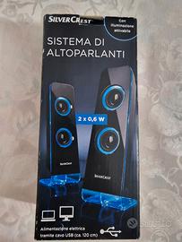Sistema di altoparlanti Silvercrest SLB 1.2 C2